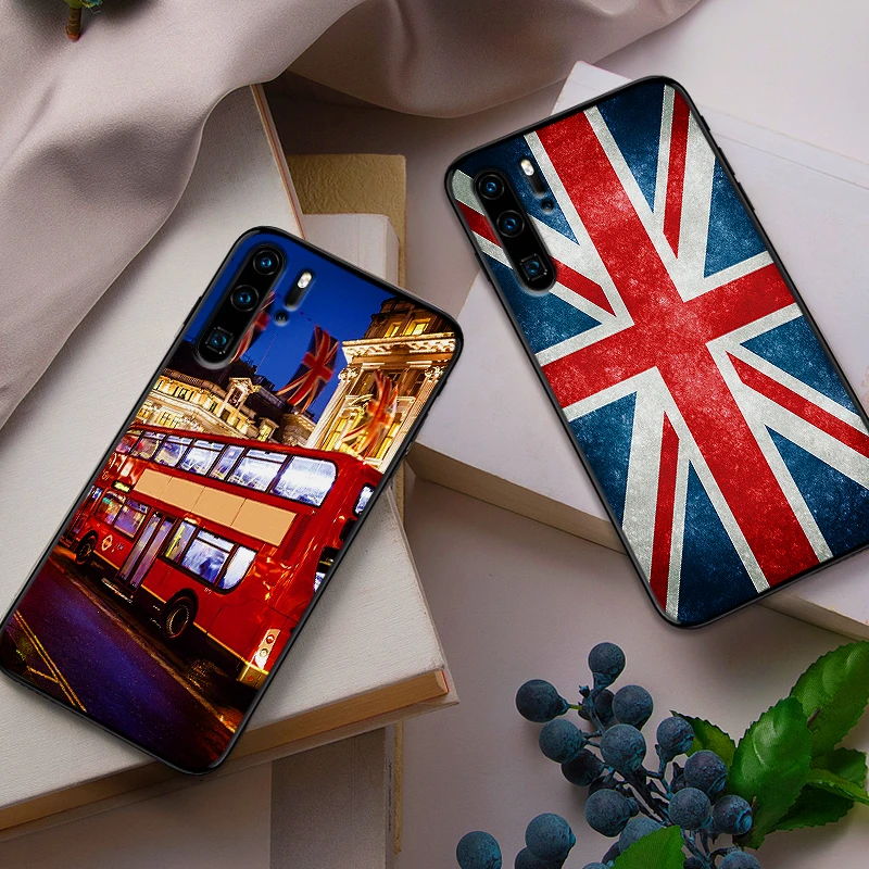 Чехлы для huawei P10 P20 2019 P8 P9 Mini P30 LITE P Smart Z 2018 Pro флаг Великобритания Лондон чехол телефона подарок|Чехлы-накладки|