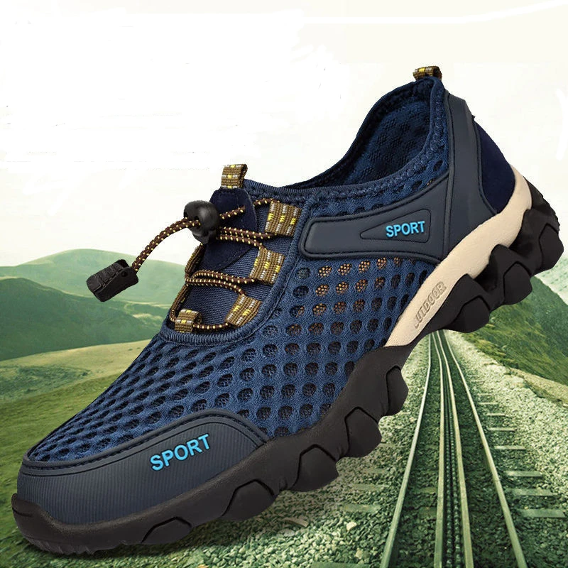 

Men Hiking Shoes Waterproof Non Slip Climbing Camping Trekking Men Sneakers
