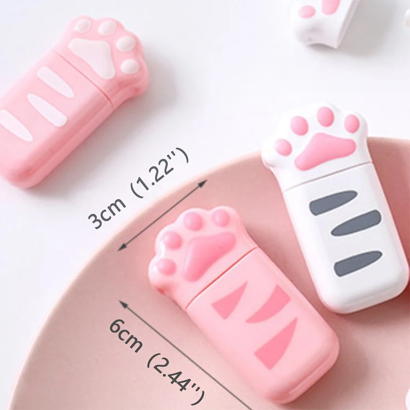 

Cute Love Heart Cat Claw Correction Tape Material Stationery Office School Supplies