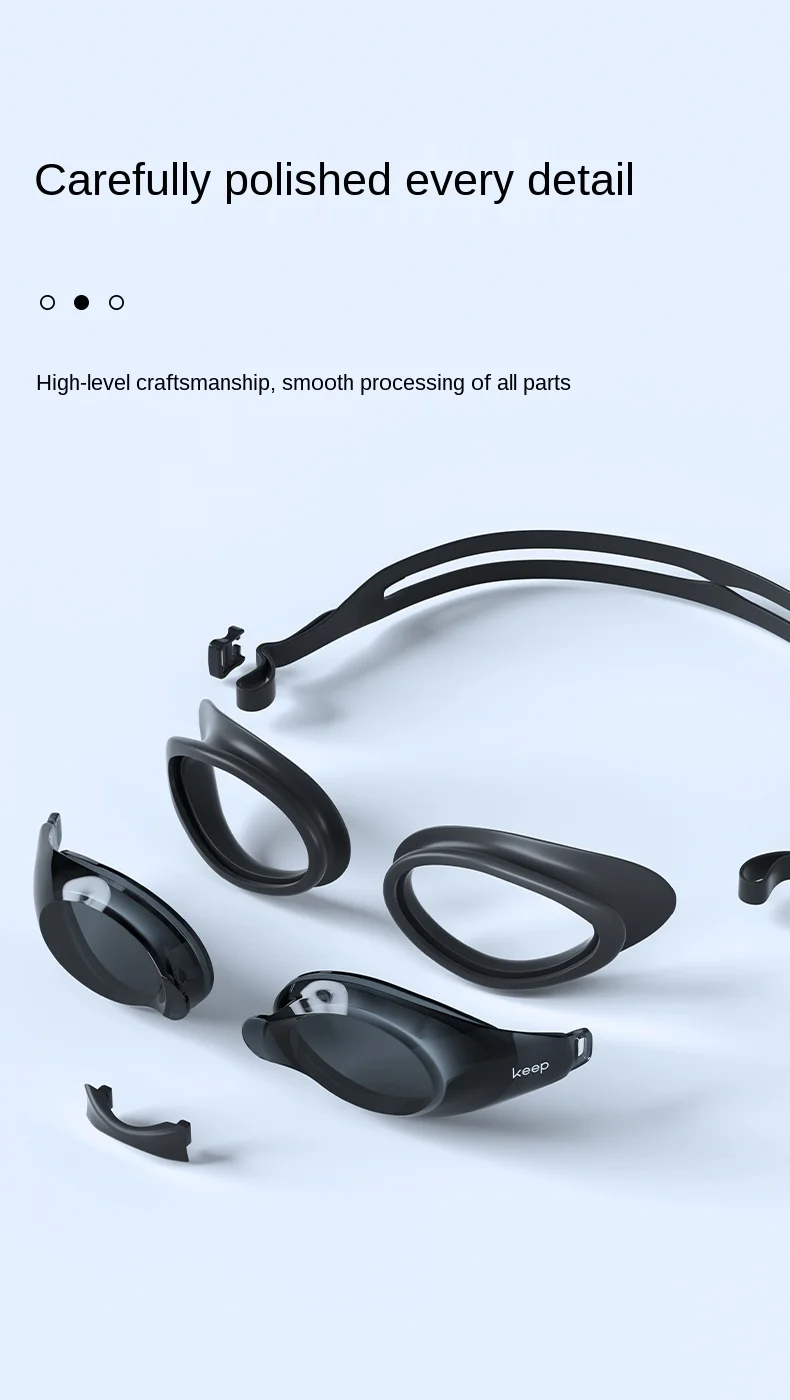 

Swimming Goggles Waterproof Anti-Fog HD Swimming Glasses Men and Women Swimming Goggles Professional Submersible Equipment