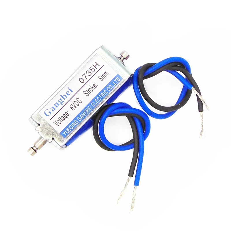 

Bidirectional Electromagnet Gangbei 0735H DC6V 12V 24V 5MM