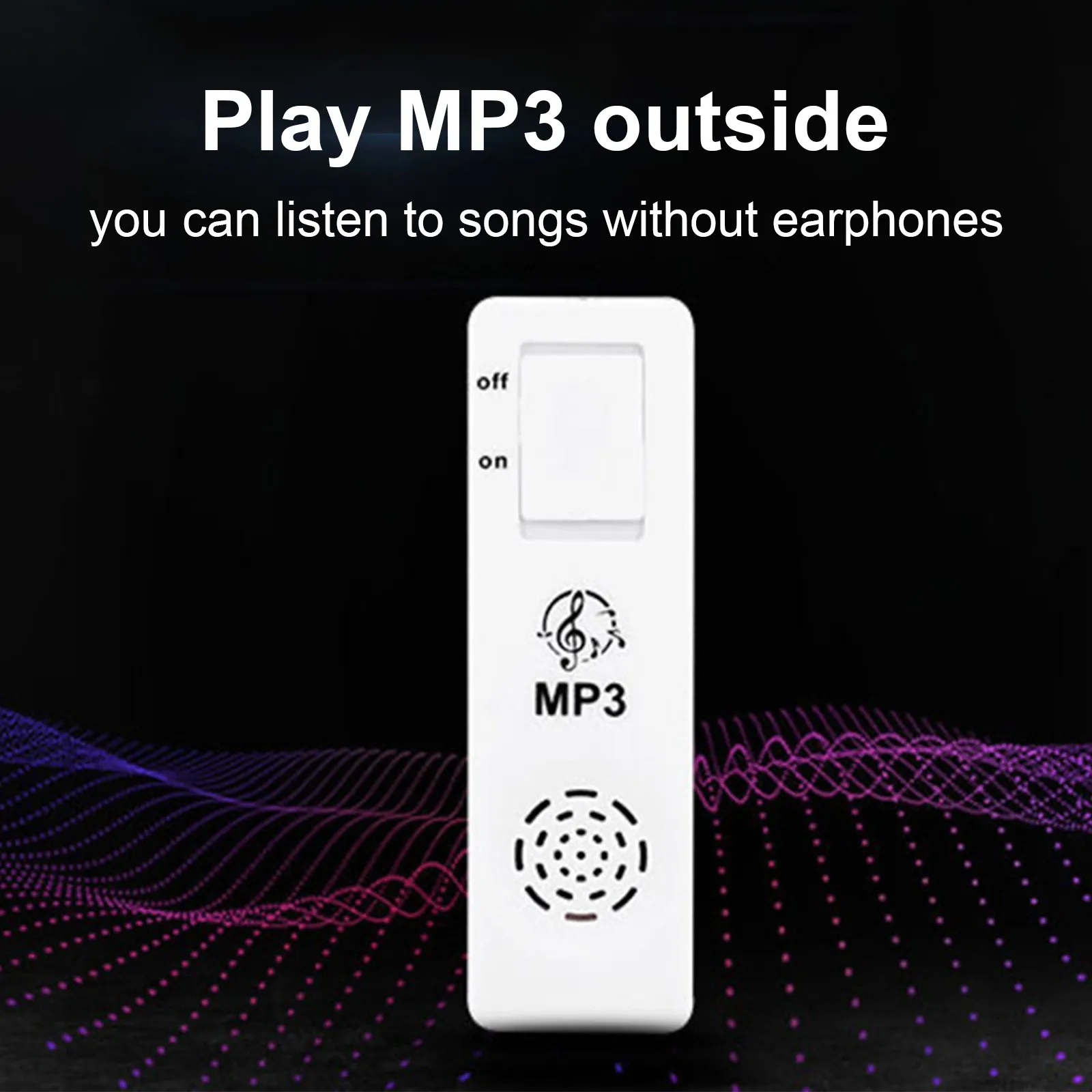 Портативный Usb мини MP3-плеер внешняя Музыка Поддержка 128 Гб Microsd Tf карта уличный