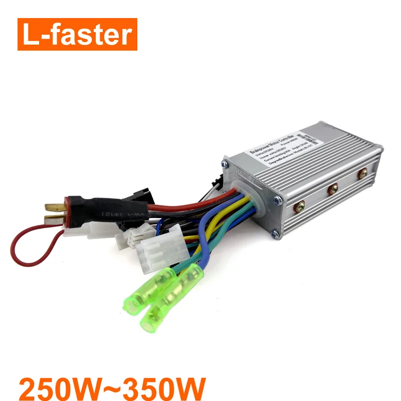 Бесщеточный контроллер двигателя 24V36V48V 250W350W электрический велосипедный