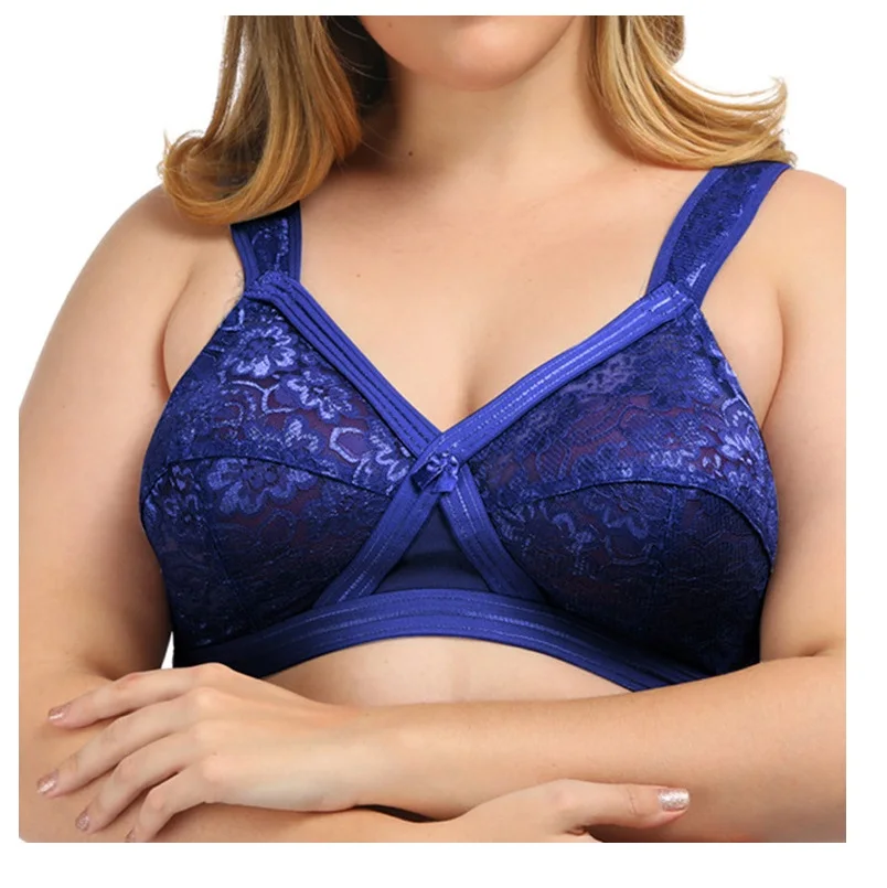 Женское нижнее белье большой размер кружевной бюстгальтер женское тонкое