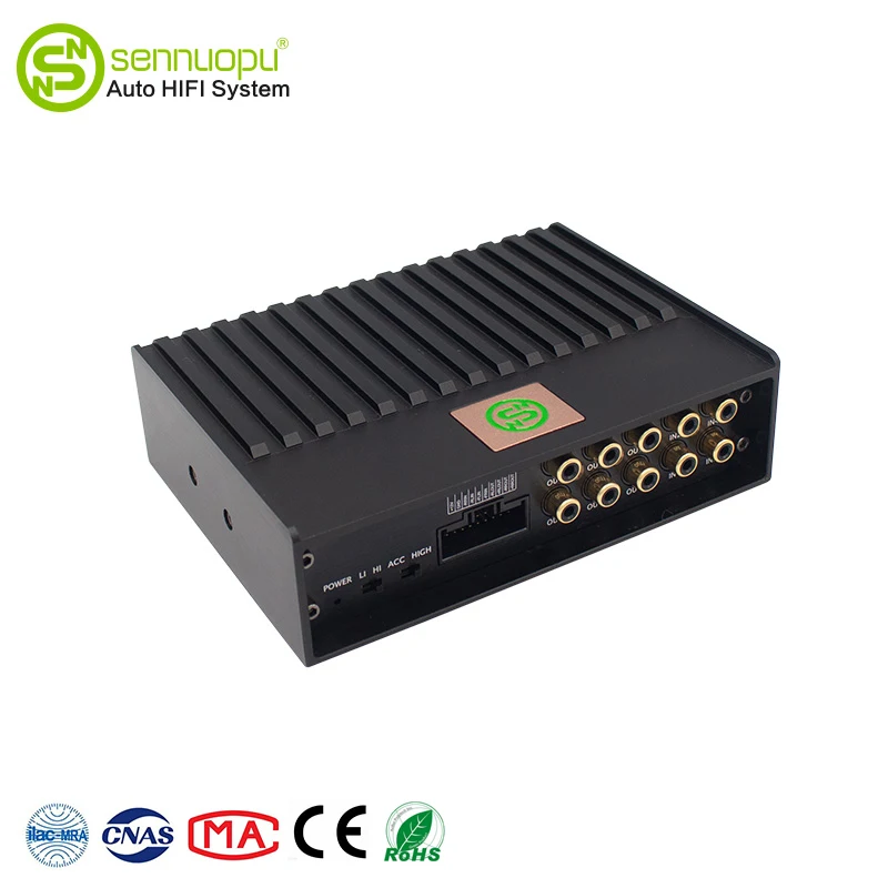 

SENNUOPU Car DSP Amplifier 4 Channels Digital Signal Processor for Car Audio