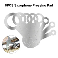 8pcs saxophone pressing pad set saxophone repair maintenance kit saxophone accessories musical instrument accessories