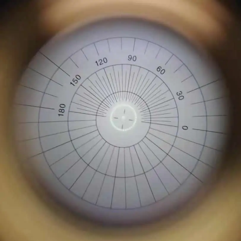 AC/DC портативный lensmeter HLM-1A | Портативный Focimeter | измеритель оптических линз измерение на батарейках Lensmeter