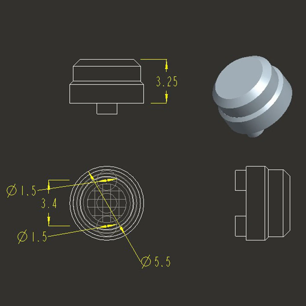 2 шт светодиодный сбоку конту