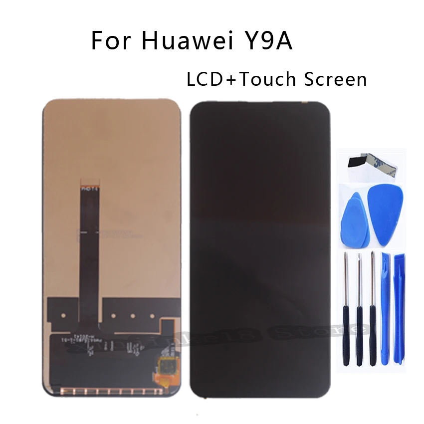 

6,63 "оригинальный для Huawei Y9a TEL-AN00 TEL-AN00A TEL-TN00 ЖК-дисплей с сенсорным экраном и дигитайзером в сборе для Huawei Y9A