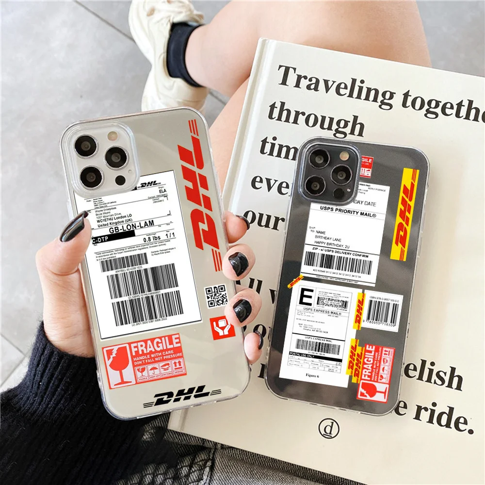 Прозрачный мягкий чехол для iPhone 12 Mini 11 Pro XS Max X XR 7 8 Plus