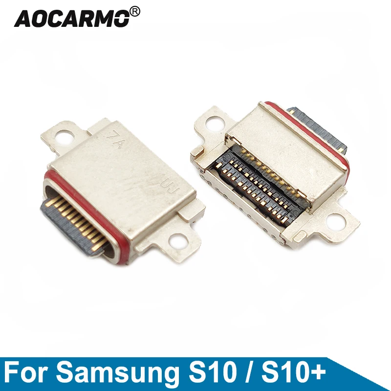 Док-станция Aocarmo с USB-портом для зарядки для Samsung Galaxy S10 / S10 + S10plus SM-G9730 G9750