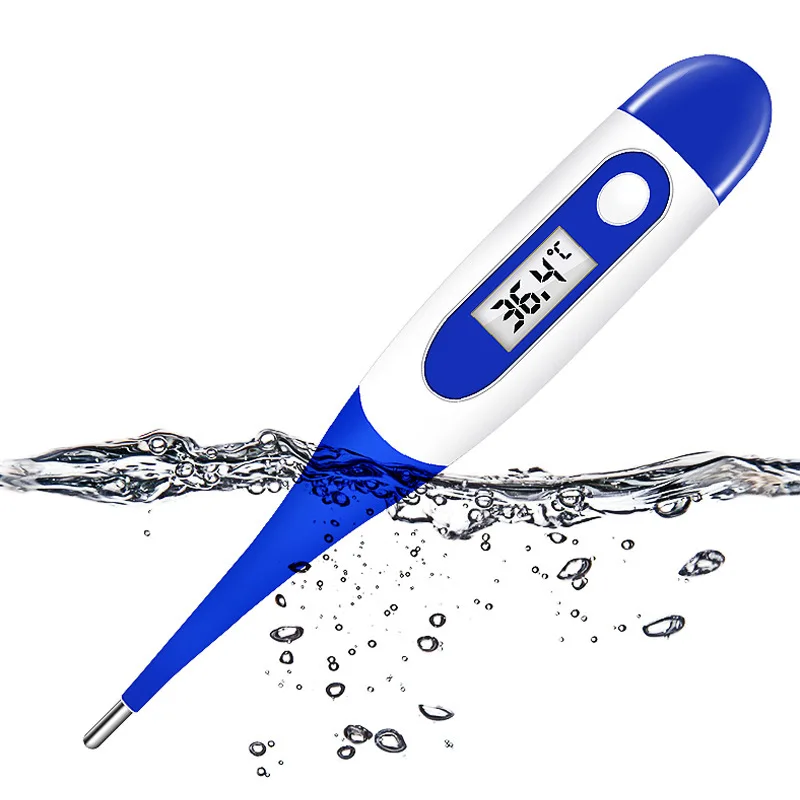 Digital LCD Heating Oral Baby Thermometer Tools Kid Child Temperature Measurement Electronic Clinical Home for Fever | Дом и сад