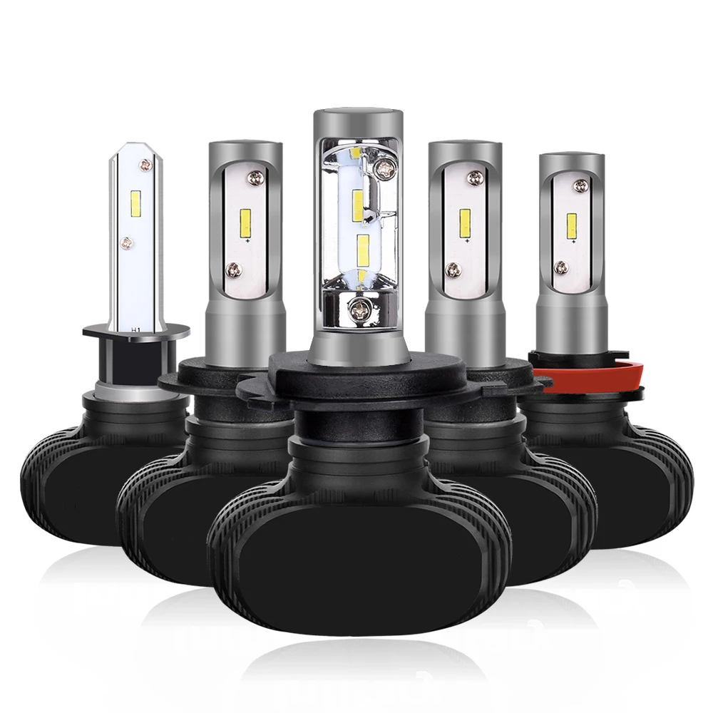 DDAI CSP 9005 9006 Led Автомобильные H4 H7 автомобильные фары 12 В 50 Вт 8000LM 6000 К для авто HB3 HB4H16