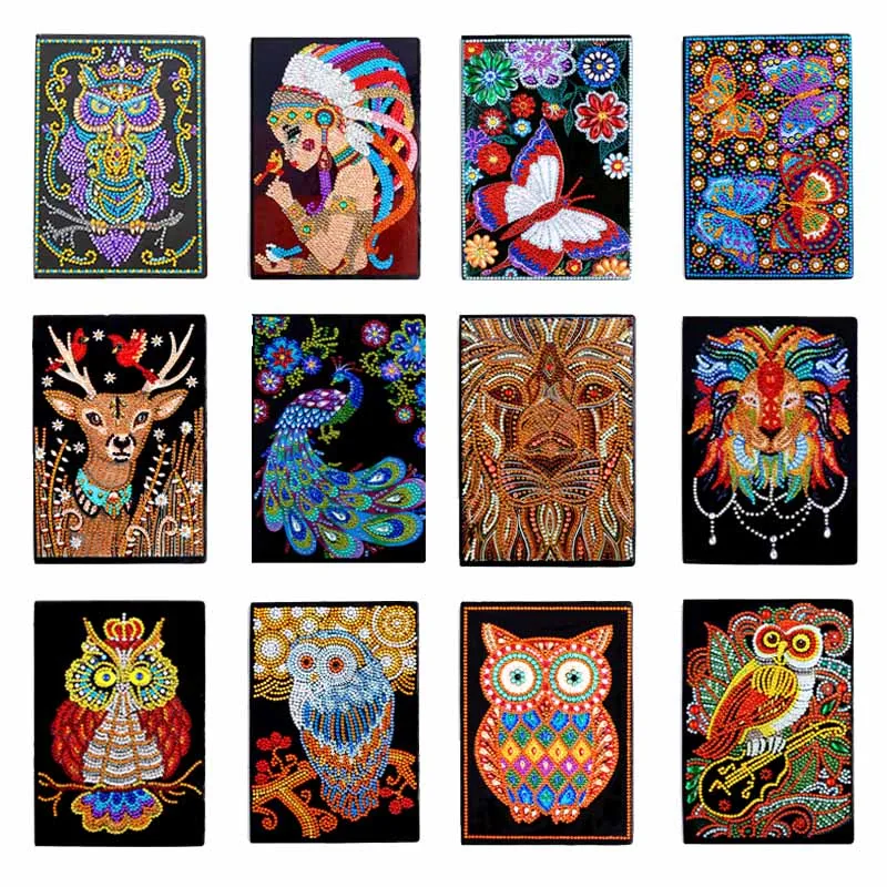 5D Алмазный альбом для рисования DIY Мандала алмаз особенной формы вышивка