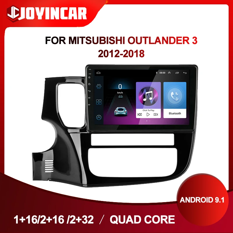 Автомагнитола 2 Din Android 9 1 мультимедийный видеоплеер для Mitsubishi Outlander 3 GF0W GG0W 2012 2018 GPS