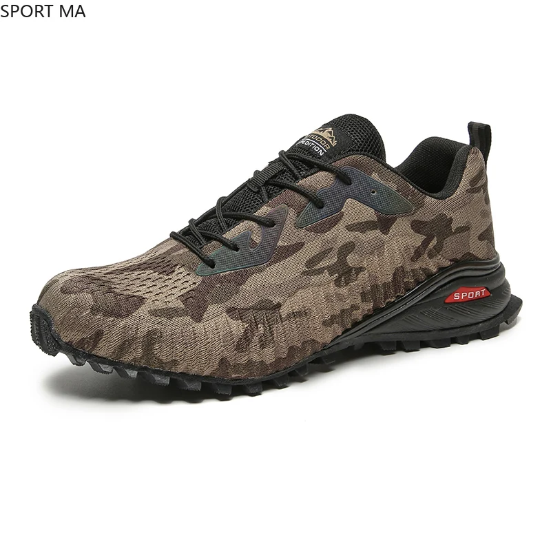

Мужская камуфляжная обувь для пеших прогулок; Большой размер 49 50; Ботинки для альпинизма; Новинка; Спортивные кроссовки для улицы; Сезон осе...