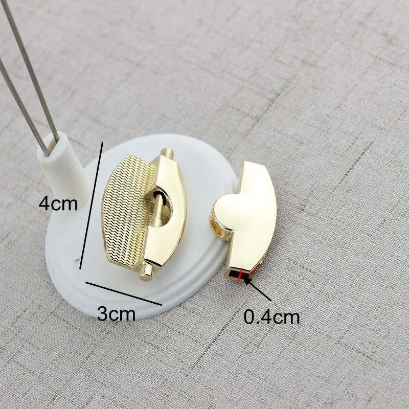 20 комплектов 4*3 см светильник золотой замок Новое поступление женская сумка