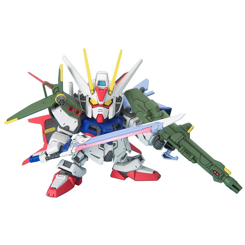 Оригинальный Bandai SD BB 259 идеальный удар полным оборудованием пустой Gundam сборки