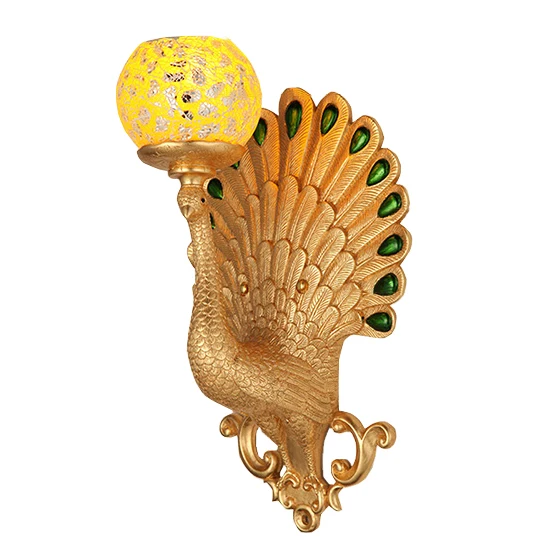 Vintage 5W Retro LED Wall Sconce Light Fixture Peacock Shape Lamp E27 Bulb Hotel Living Room Warm White | Лампы и освещение