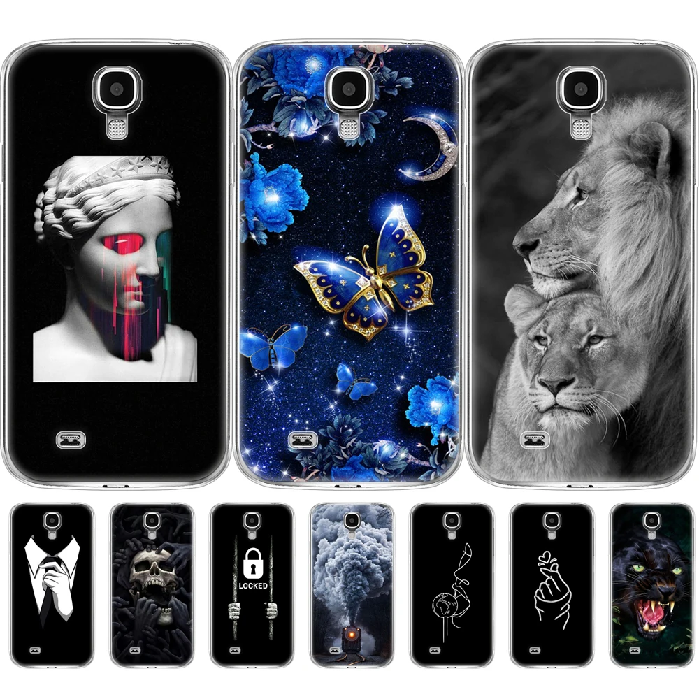 Case For Samsung Galaxy S4 I9500 TPU Silicon Soft Cover Phone Shell Funda Hoesje Protective Back | Мобильные телефоны и