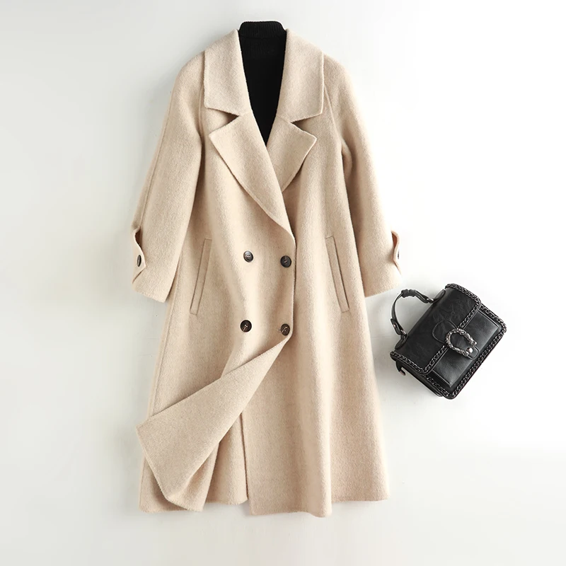 2019 Весна Горячая Распродажа повседневное новое зимнее пальто с v образным