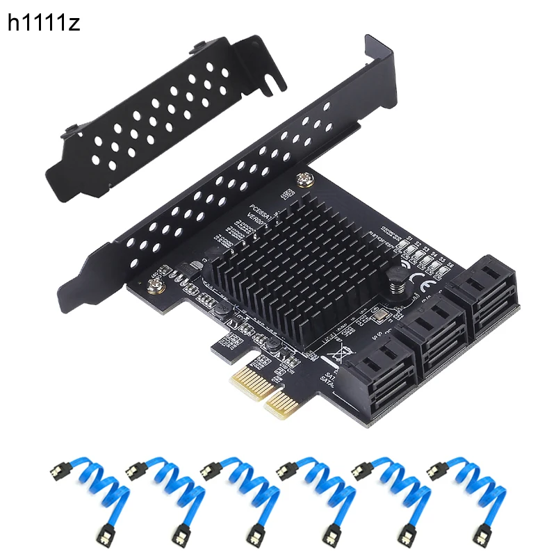 карта pci sata iii pcie с 64 портами плата ко