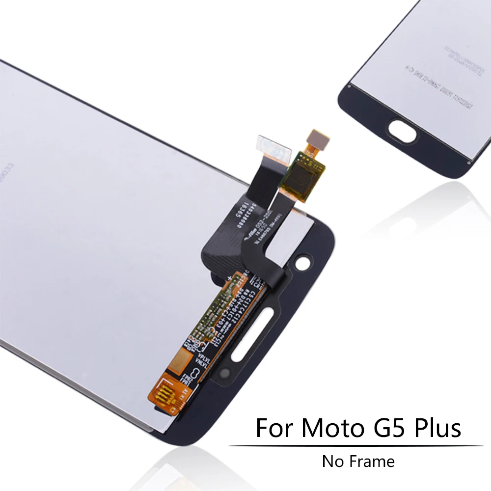 ЖК-дисплей 5 2 дюйма для Motorola Moto G5 Plus сенсорный экран с дигитайзером MOTO дисплей XT1681