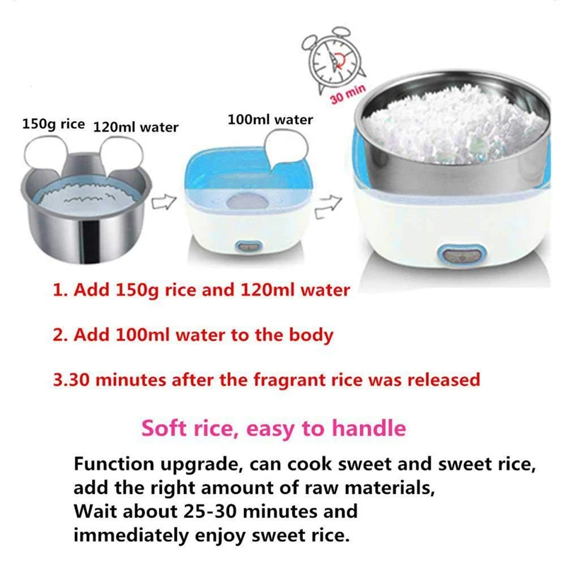 Пароварка для подогрева пищи новая многофункциональная электрическая коробка