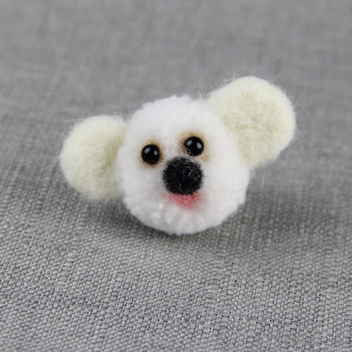 12 шт ручной работы шерсть войлок пом коала иглы Войлок Мультфильмы для DIY модные