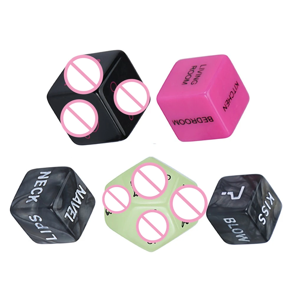 5 шт. светящиеся сексуальные кости красивые привлекательные экзотическая осанка