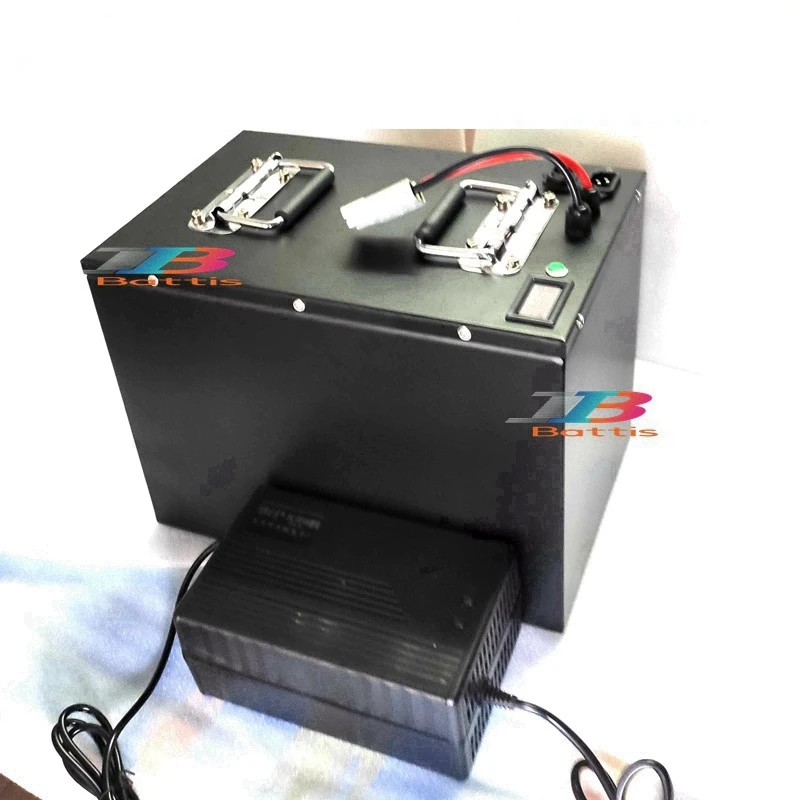 60 в 20 Ач lifepo4 аккумулятор LiFepo4 3000 Вт BMS 16s сталь EU US RU для ATV EV RV Golf cart трехколесные