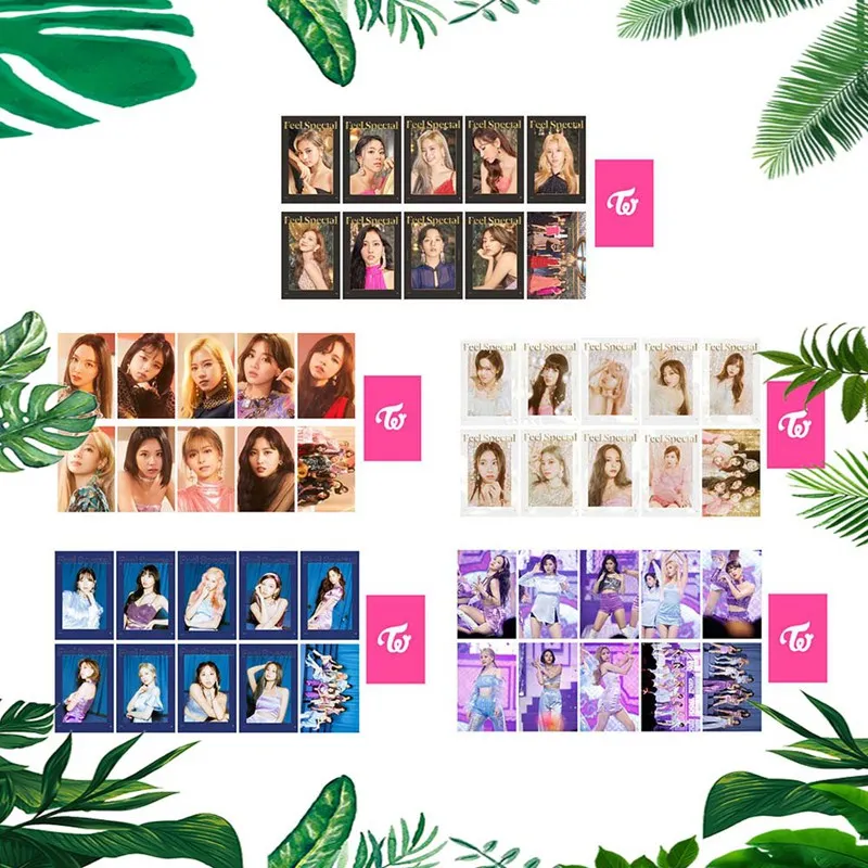 10 шт./компл. K POP дважды новый альбом чувствовать себя особенным самодельные