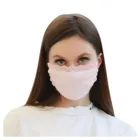 Защитная маска, модная женская кружевная многоразовая дышащая безопасная защитная маска для лица, защитная дружественная маска для кожи