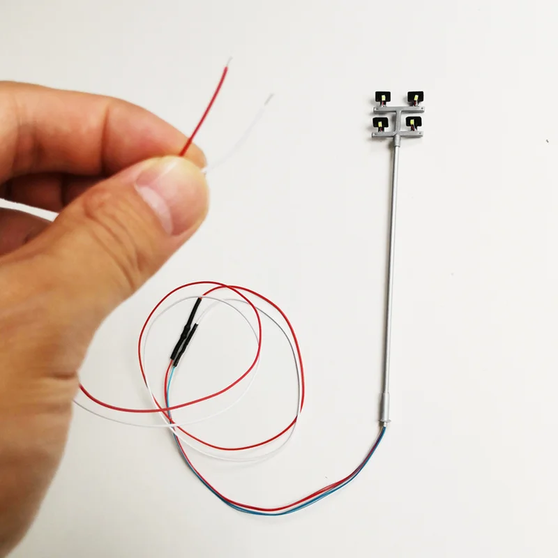 Новый 4 шт./компл. 1:87/1:100 Масштаб железной дороги повышенной маяк модель здания