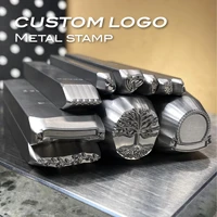 customized logo symbol metal punch metal stamping kit metal stamping tool for jewelry puncher personalized alphabet diy handmade