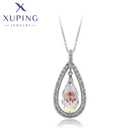 Xuping модные ювелирные изделия цвета родия Новое поступление на лето кристаллы ожерелья с подвесками подарки на день Святого Валентина 40511