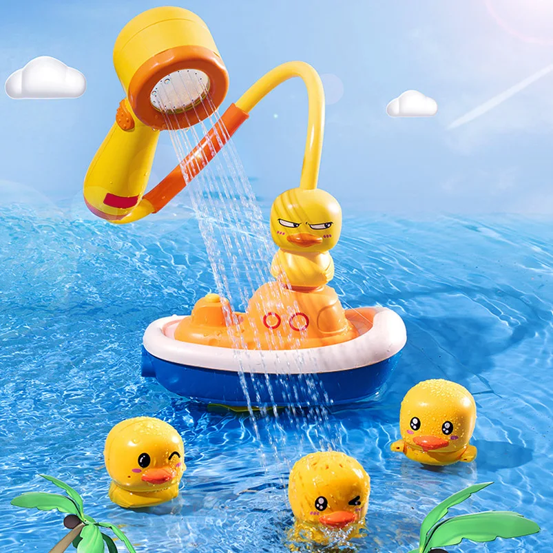 

Детские Игрушки для ванны, детская игрушка-распылитель, электрическая утка, детские игрушки для душа, шар для ванной, детская игрушка для ва...