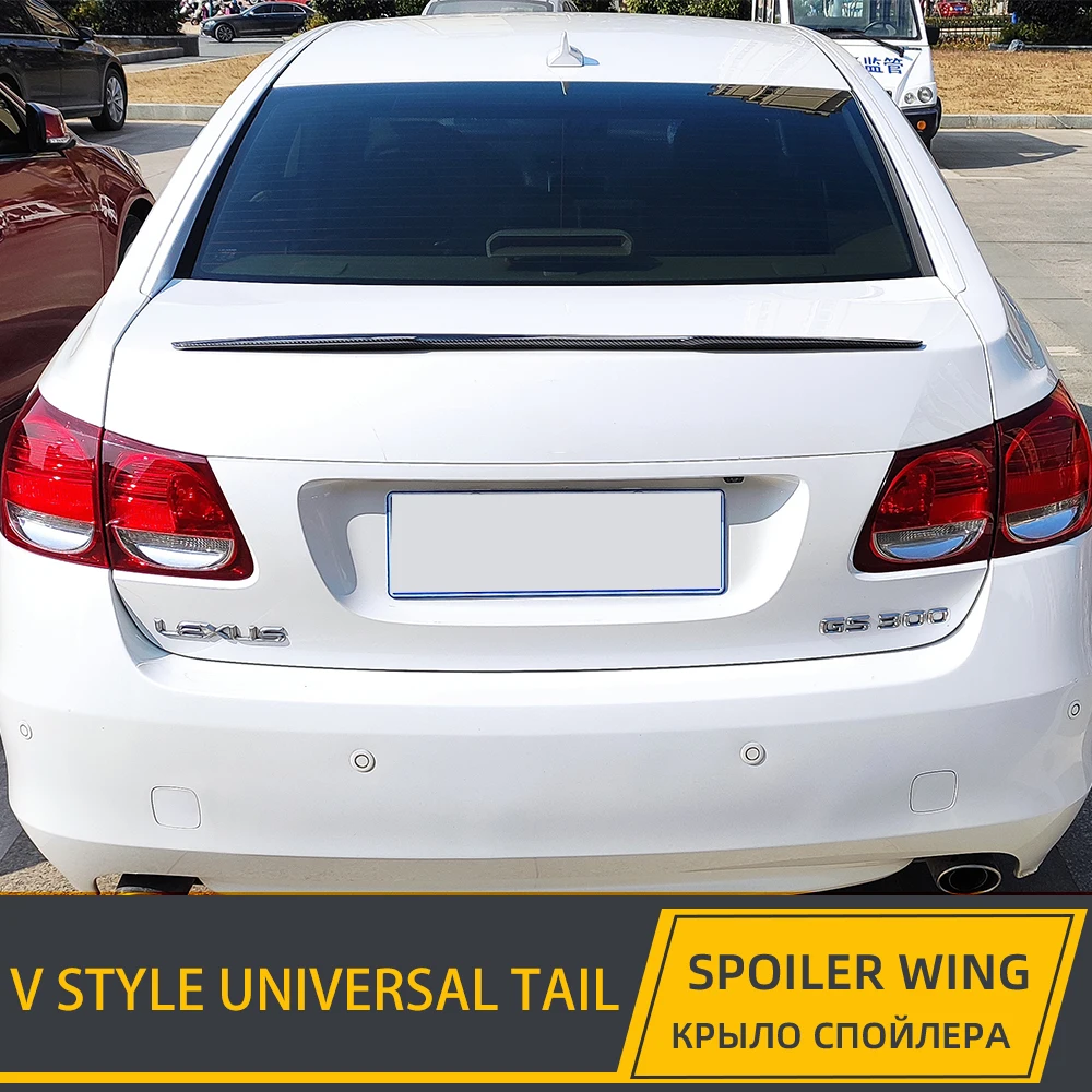 Оптовая продажа Универсальный V образный задний спойлер с крышкой багажника 99 см