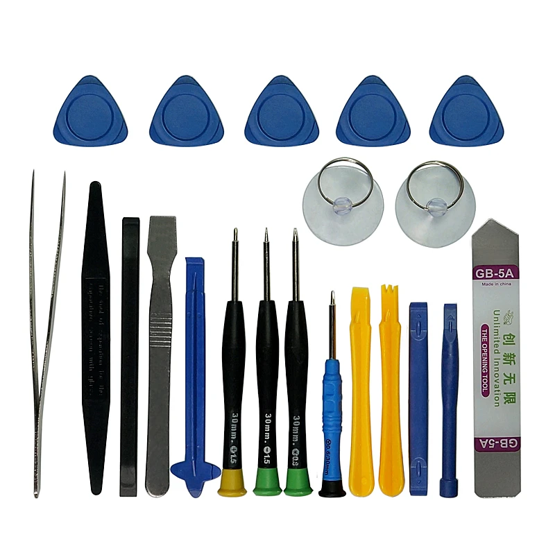 

Hand Tools Set 21pieces Pry Opening Tool Screwdriver Set Mobile Phone Repair Tools Kit for IPhone Samsung Phone