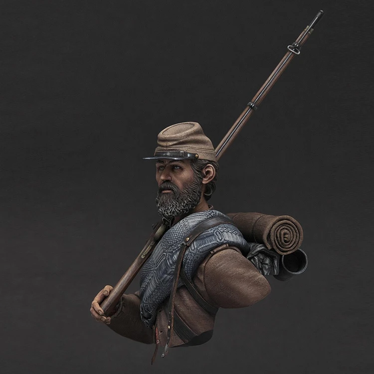 1/10 Смола Бюст модель комплект Южный воин пехота Неокрашенная | Игрушки и хобби