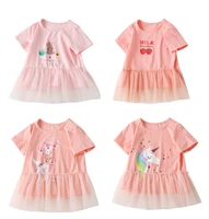 cute unicorn girl summer t shirt toddler clothing tops fashion long sleeve rainbow design tops kids casual clothes 2 10t