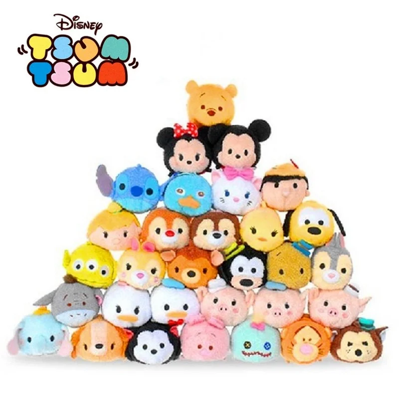 Disney натуральная кожа мини плюшевые куклы игрушки украшения на каблуке 9 см с
