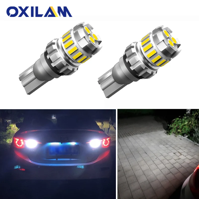 Автомобильный фонарь заднего хода Canbus W16W 2 шт. светодиодный для Mazda 6 323 3 5 1 Axela MPV