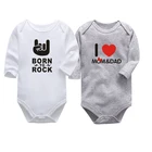 1 шт., детское хлопковое боди с длинным рукавом, на возраст 0-24 месяца