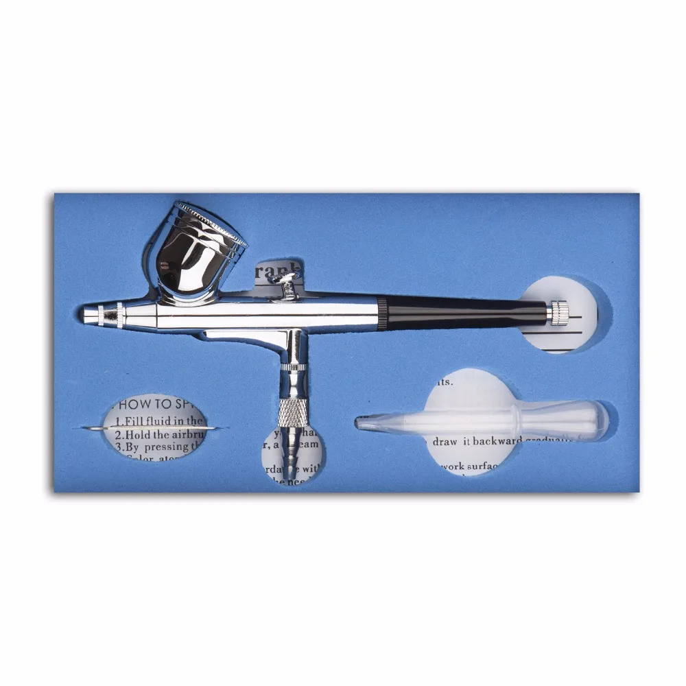 Pinkiou Портативный Аэрограф набор Ручка для нанесения основы краска лица с