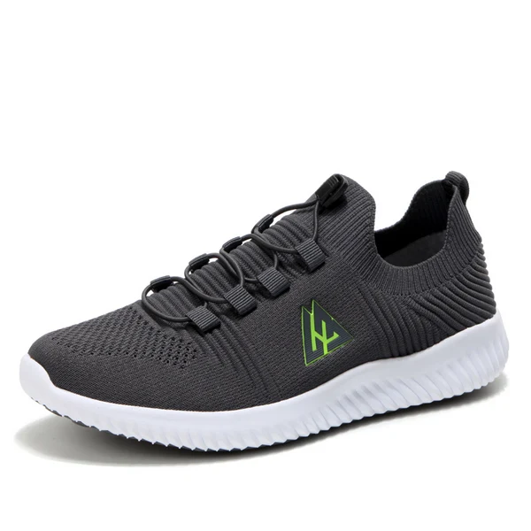 8802 Dark Grey Мужские и женские модные спортивные кроссовки для бега; пара дышащих кроссовок без шнуровки; удобная прогулочная обувь; Студенческая спортивная обувь - Цвет: 8802 Dark Grey