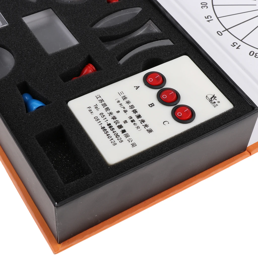 Оптическая вогнутая выпуклая линза Призма набор учебно-методических