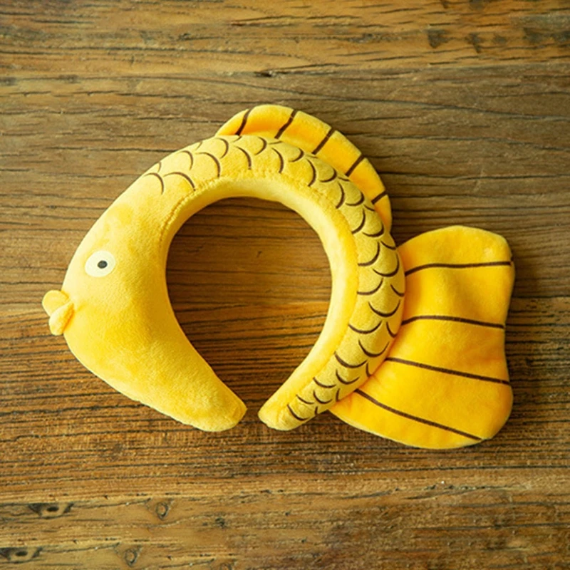 

Kids Children Cartoon Fish Dinosaur Headband Baby Photography Props Hairband Head Decoration Accessory