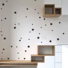 Цельный небо, полное звезд nordic настенные Стикеры для детской комнаты, украшение для детской спальни кровать bebe pegatinas adesivi обои casa