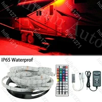 premium rv led awning light set w ir remote control 44 key rgb 16 5050